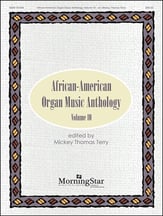 African-American Organ Music Anthology Vol. 10 Organ sheet music cover